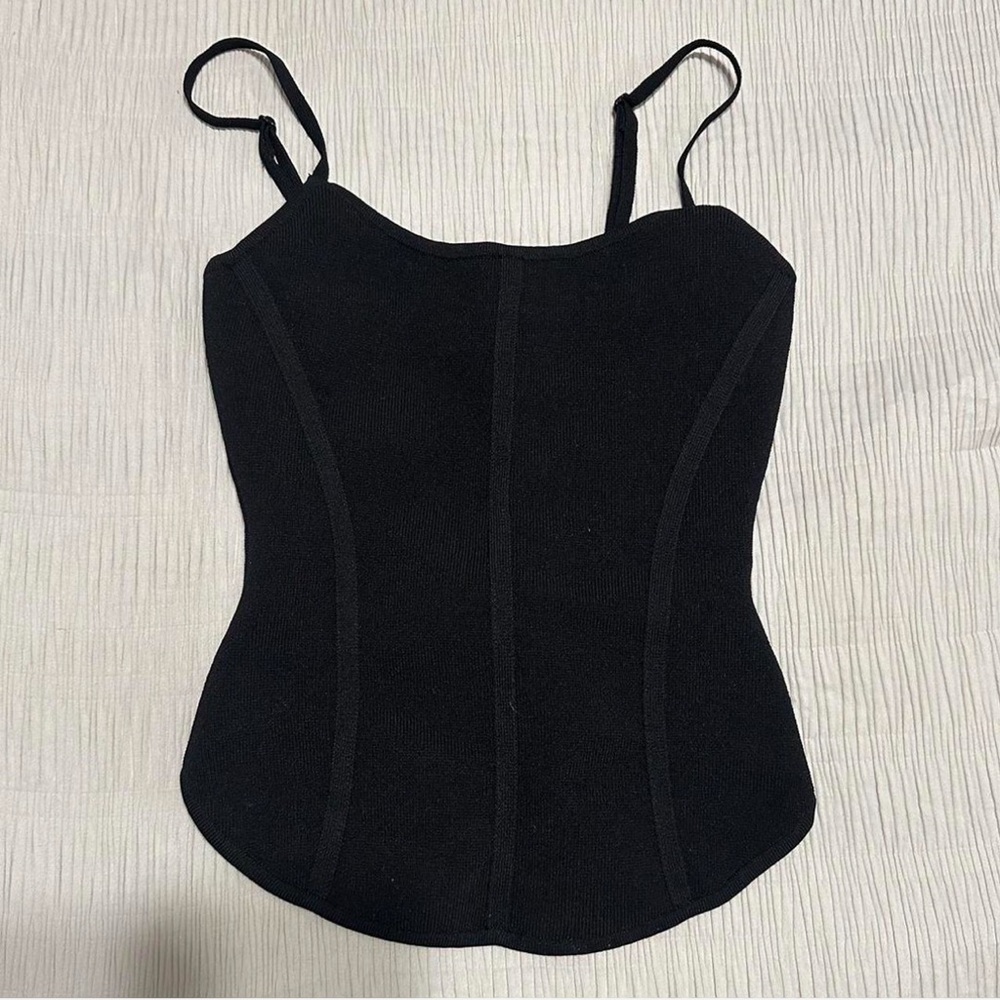 Aritzia Babaton Sculpt Knit Bustier Camisole